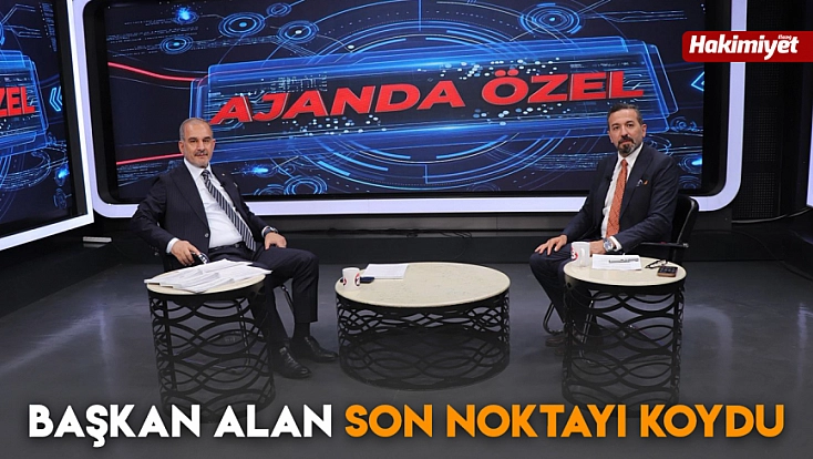 Başkan Alan son noktayı koydu