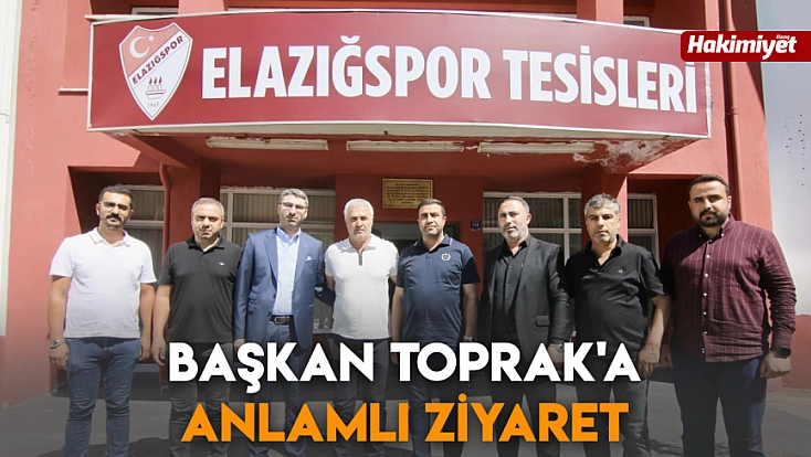 Başkan Toprak'a anlamlı ziyaret