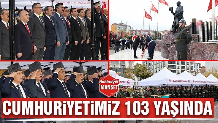 Cumhuriyetimiz 103 yaşında