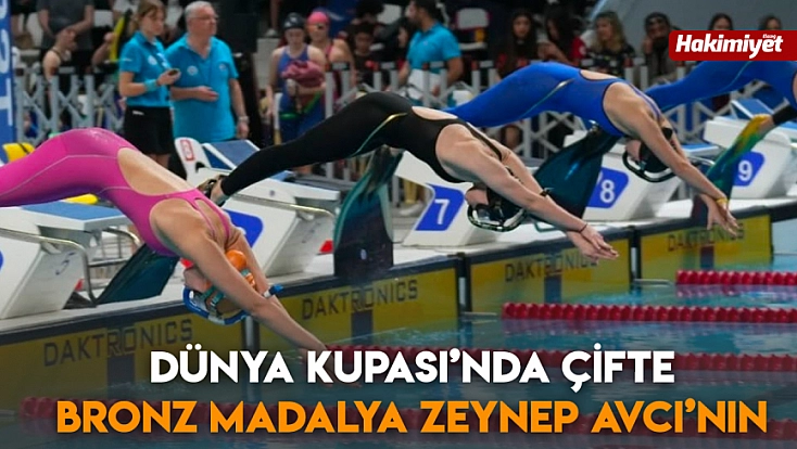 Dünya Kupası’nda çifte Bronz madalya Zeynep Avcı’nın