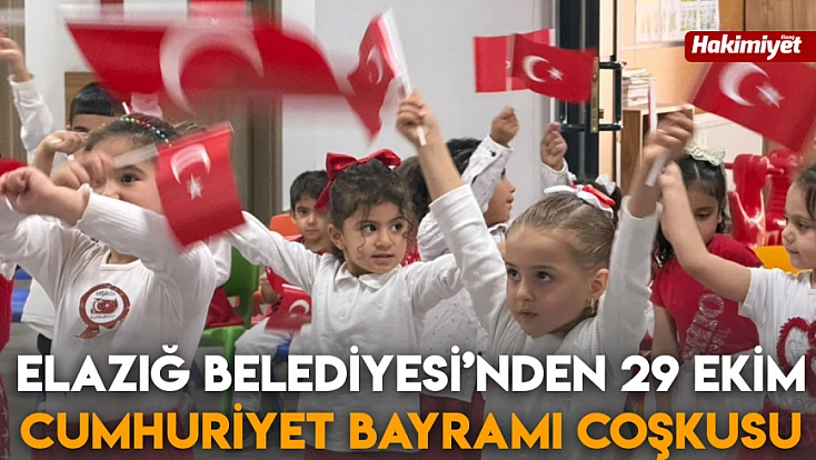 Elazığ Belediyesi’nden 29 Ekim Cumhuriyet Bayramı coşkusu