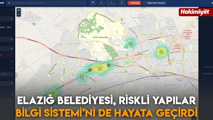 Elazığ Belediyesi, Riskli Yapılar Bilgi Sistemi’ni de hayata geçirdi