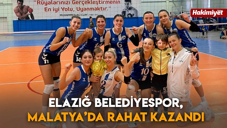Elazığ Belediyespor, Malatya’da rahat kazandı
