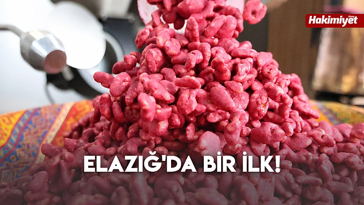 Elazığ'da bir ilk!