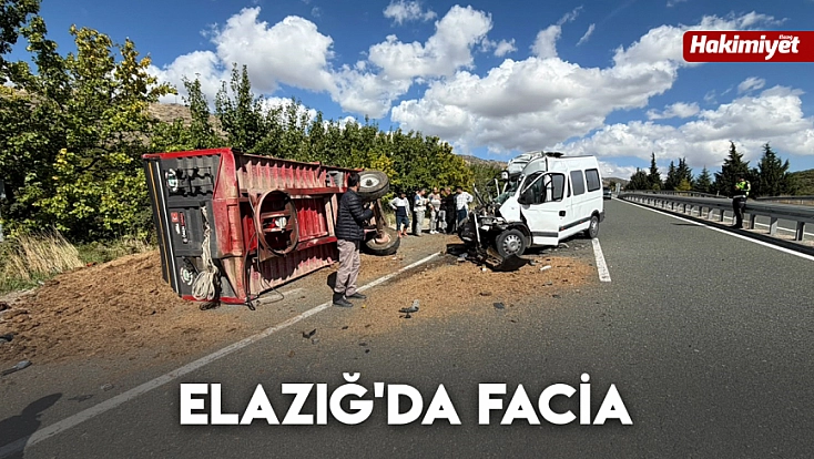 Elazığ'da facia