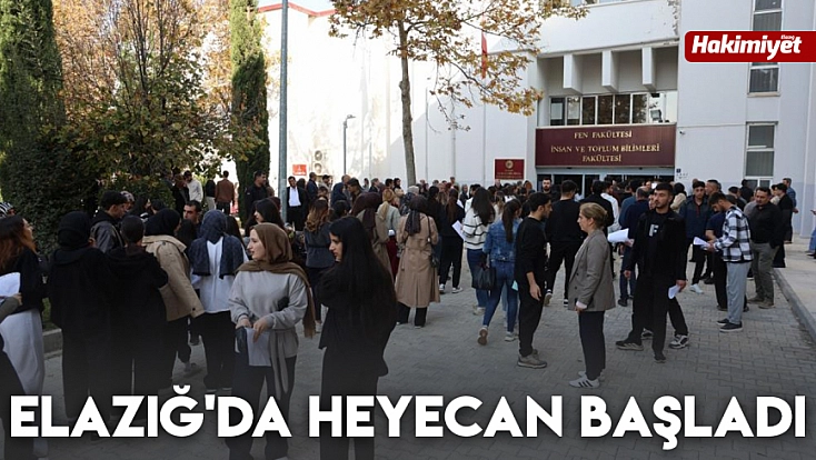Elazığ'da heyecan başladı