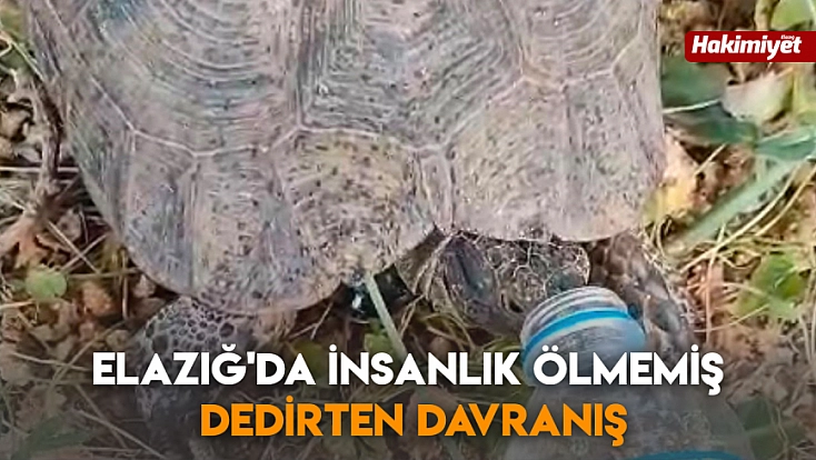 Elazığ'da insanlık ölmemiş dedirten davranış