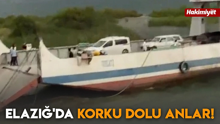 Elazığ'da korku dolu anlar!