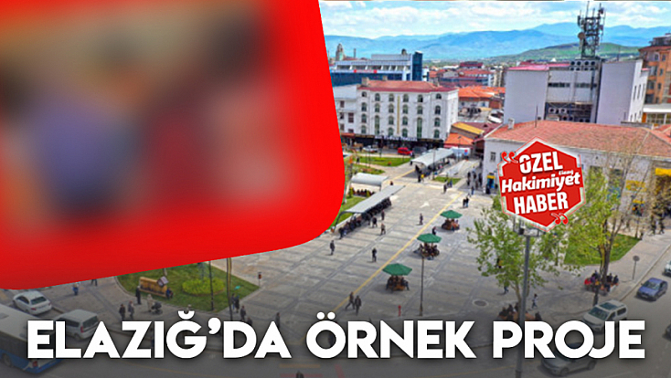 Elazığ’da örnek proje