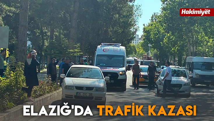 Elazığ'da trafik kazası