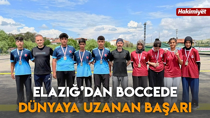 Elazığ’dan Boccede Dünyaya uzanan başarı