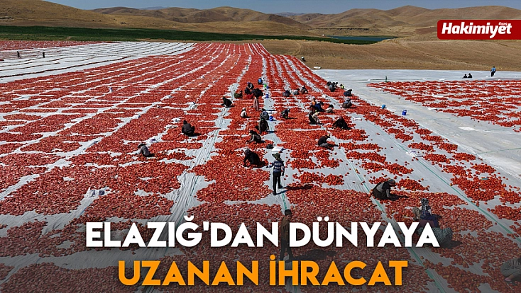 Elazığ'dan dünyaya uzanan ihracat