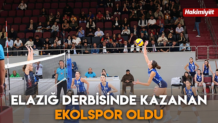 Elazığ derbisinde kazanan Ekolspor oldu