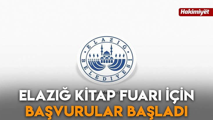 Elazığ kitap fuarı için başvurular başladı