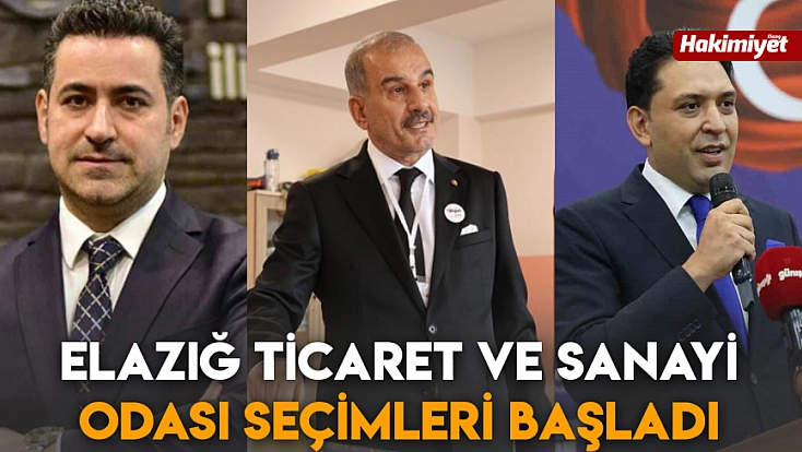 Elazığ Ticaret ve Sanayi Odası seçimleri başladı