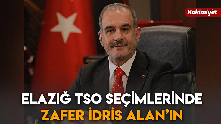 Elazığ TSO seçimlerinde zafer İdris Alan’ın