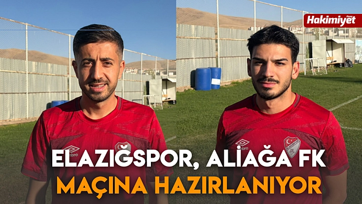 Elazığspor, Aliağa FK maçına hazırlanıyor
