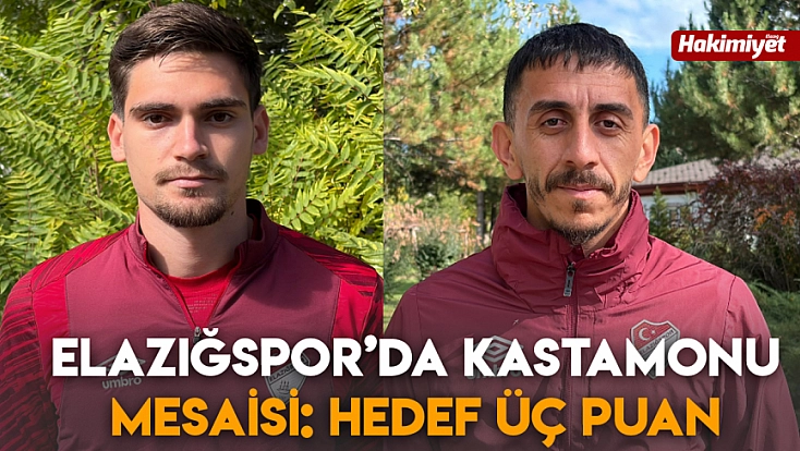 Elazığspor’da Kastamonu mesaisi: Hedef üç puan