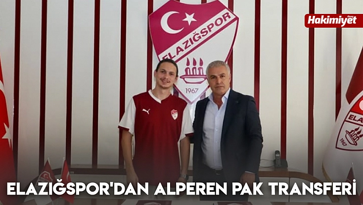 Elazığspor'dan Alperen Pak transferi