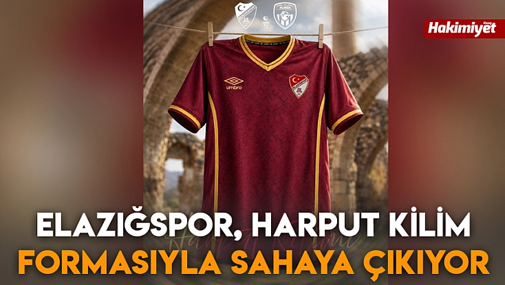 Elazığspor, Harput Kilim formasıyla sahaya çıkıyor