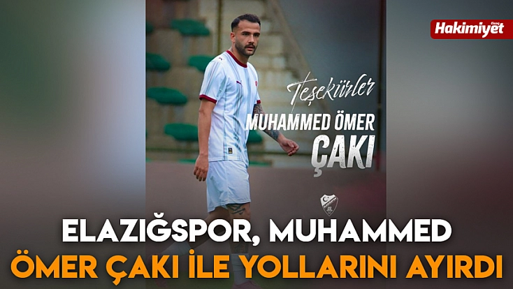 Elazığspor, Muhammed Ömer Çakı ile yollarını ayırdı