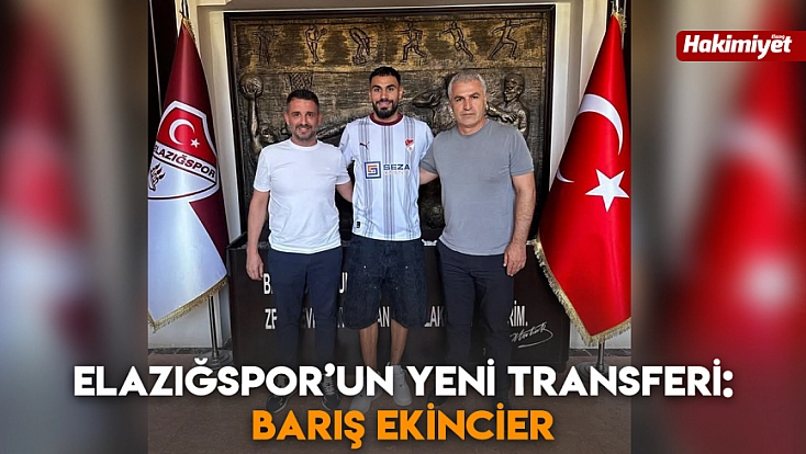 Elazığspor’un yeni transferi: Barış Ekincier