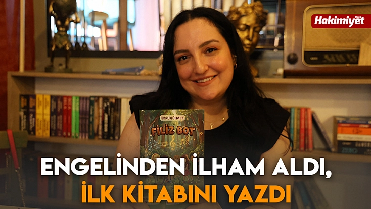 Engelinden ilham aldı, ilk kitabını yazdı