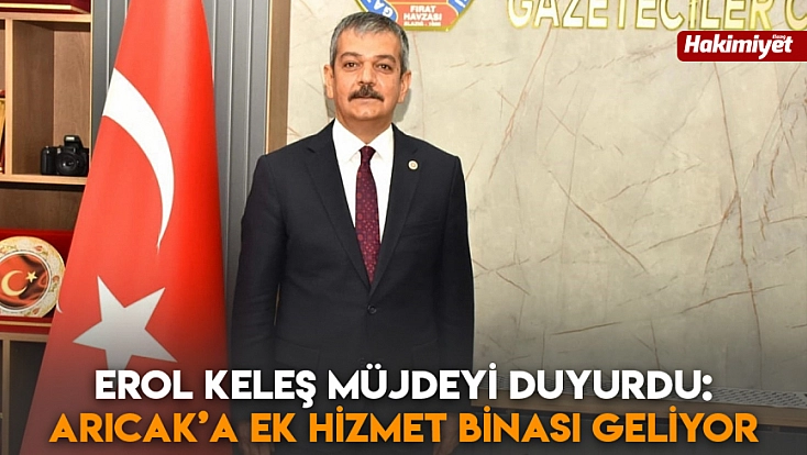 Erol Keleş müjdeyi duyurdu: Hizmet binası geliyor