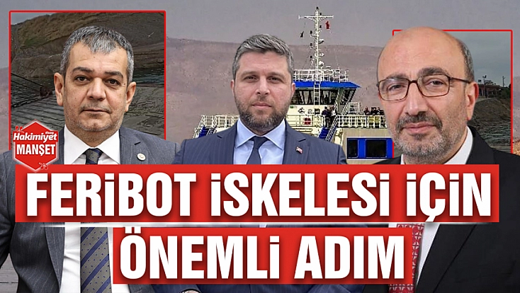 Feribot iskelesi için önemli adım