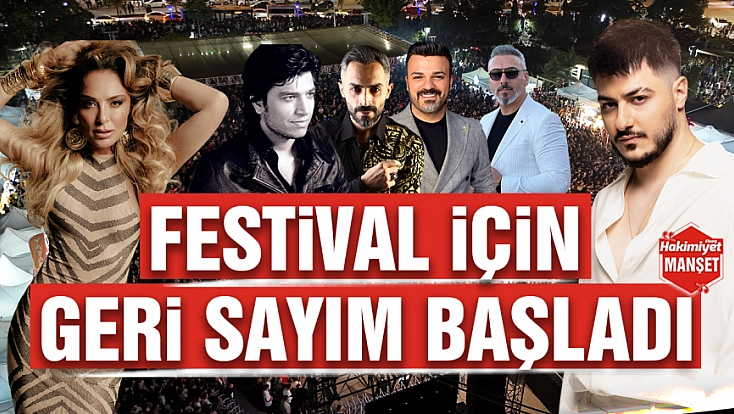 Festival için geri sayım başladı
