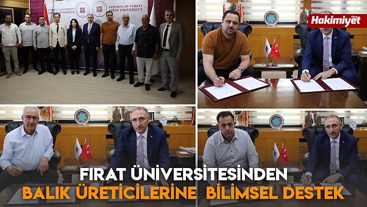 Fırat Üniversitesi‘nden balık üreticilerine bilimsel destek