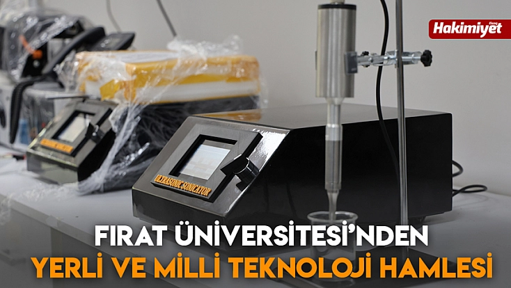 Fırat Üniversitesi’nden yerli ve milli teknoloji hamlesi