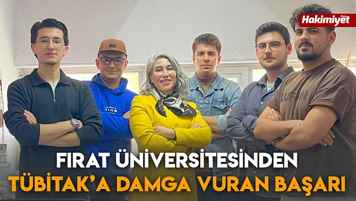 Fırat Üniversitesinden TÜBİTAK’a damga vuran başarı