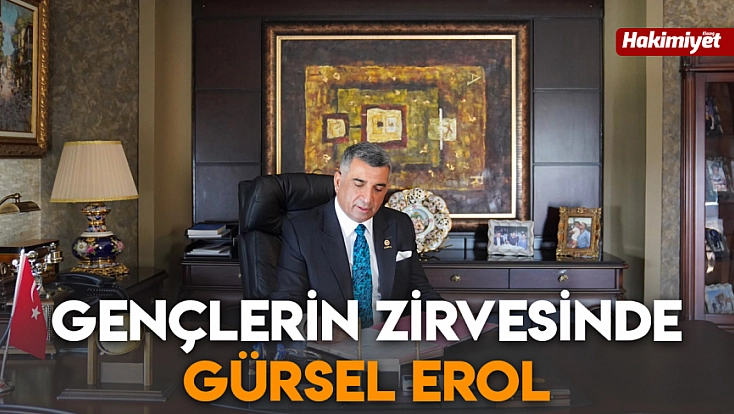 Gençlerin zirvesinde Gürsel Erol