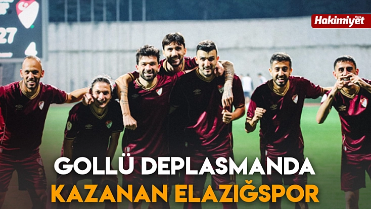 Gollü Deplasmanda kazanan Elazığspor