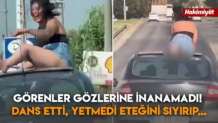 Görenler gözlerine inanamadı! Dans etti, yetmedi eteğini sıyırıp...