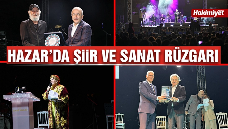 Hazar’da şiir ve sanat rüzgarı