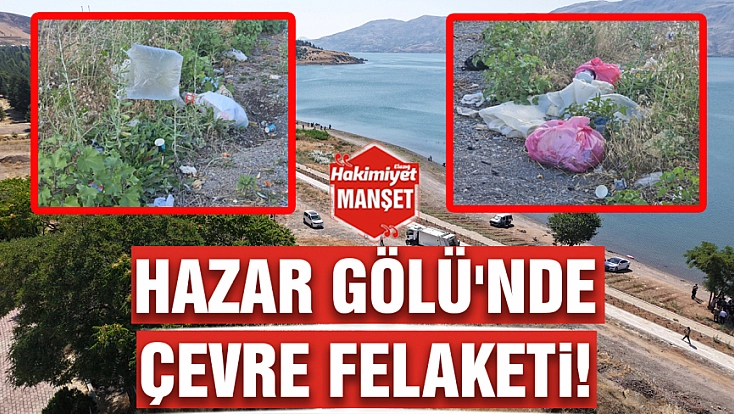 Hazar Gölü'nde çevre felaketi!