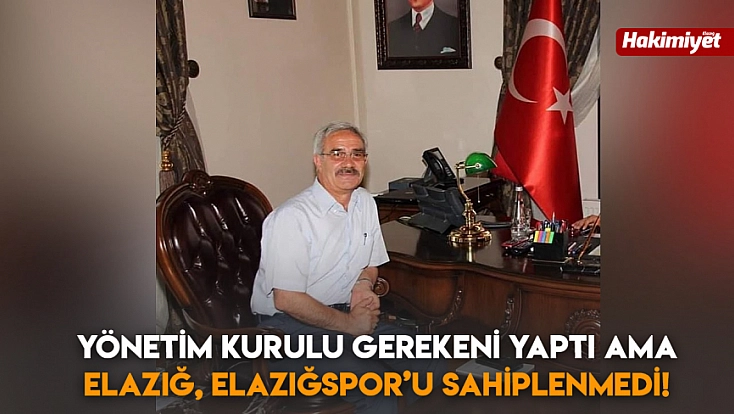 İrfan Aslan’dan Elazığspor çağrısı: 'Peki Elazığ neyi bekliyor?'