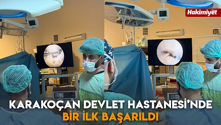 Karakoçan Devlet Hastanesi’nde bir ilk başarıldı