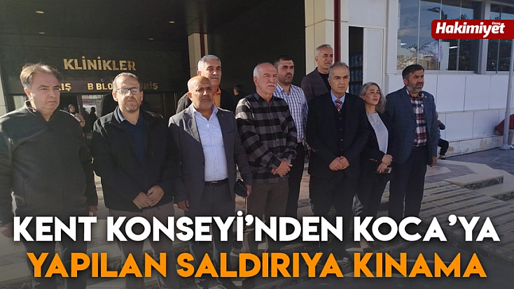 Kent Konseyi’nden Koca’ya yapılan saldırıya kınama
