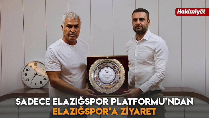 Sadece Elazığspor Platformu’ndan Elazığspor’a ziyaret
