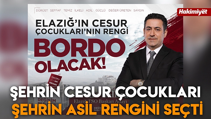 Şehrin cesur çocukları şehrin asil rengini seçti