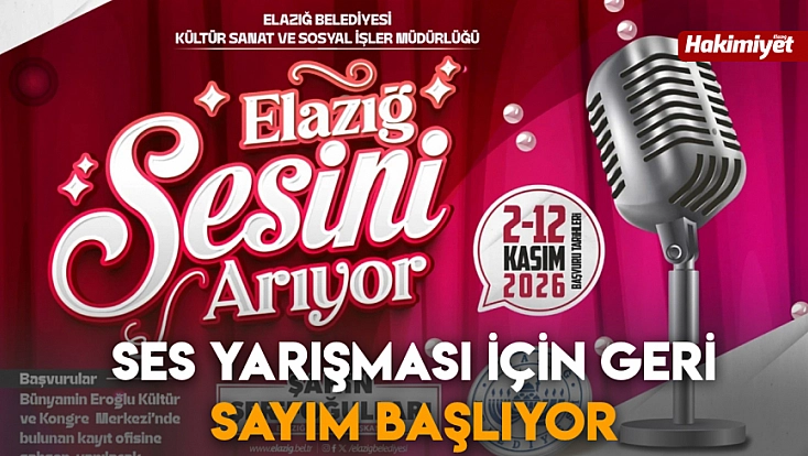 Ses yarışması için geri sayım başlıyor