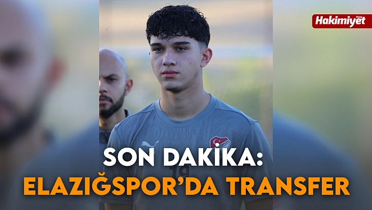 Son dakika: Elazığspor’da transfer