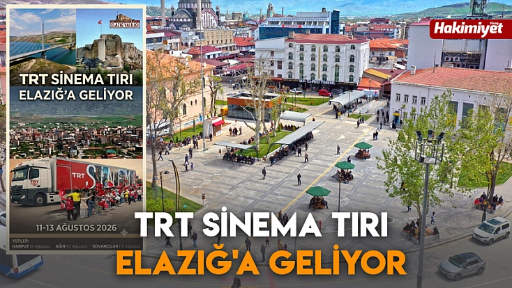 TRT Sinema Tırı Elazığ'a geliyor