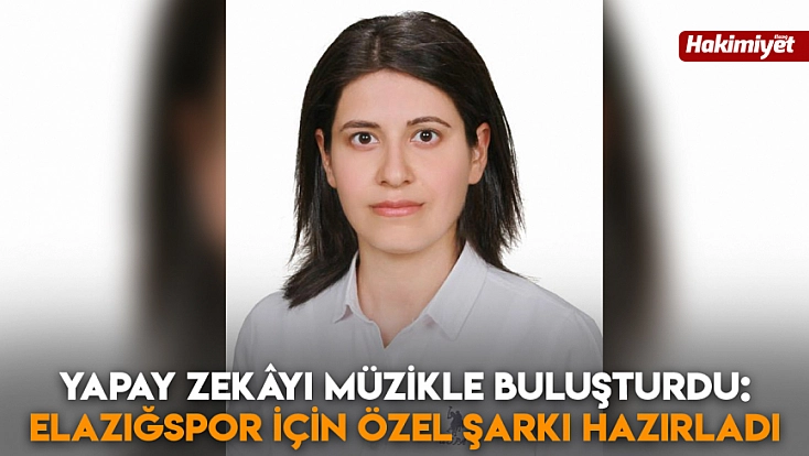 Yapay zekâyı müzikle buluşturdu: Elazığspor için özel şarkı hazırladı