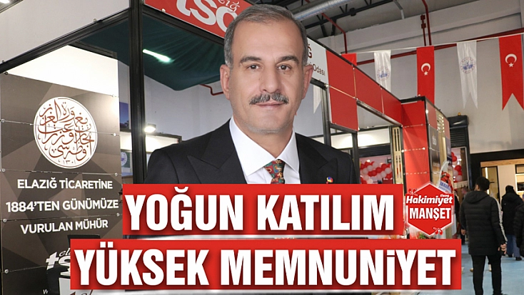Yoğun katılım, yüksek memnuniyet