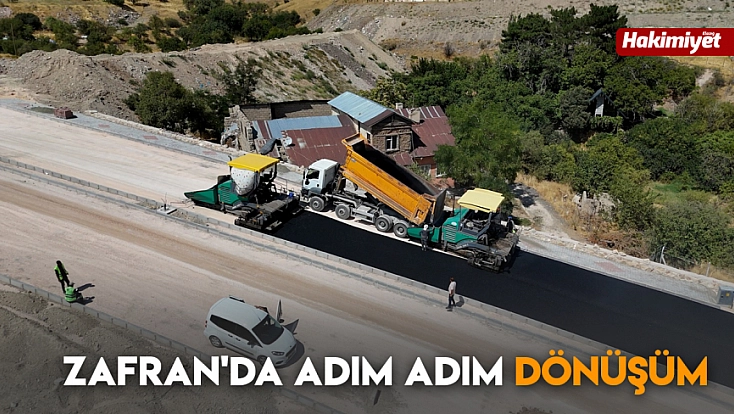 Zafran'da adım adım dönüşüm