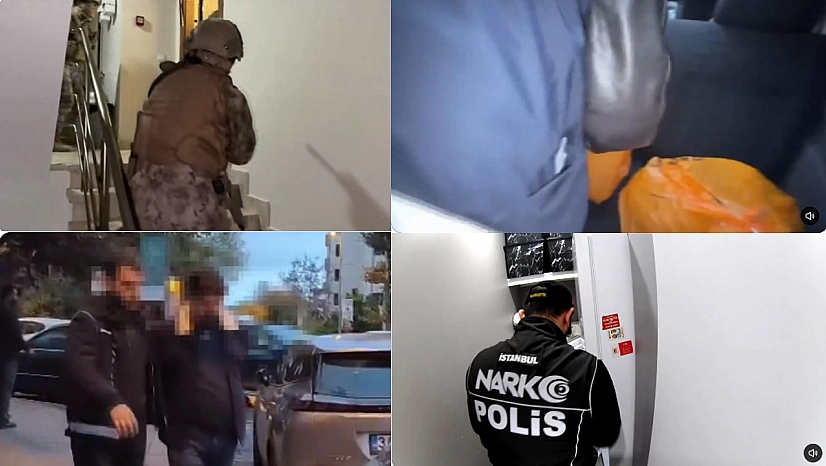 13 ilde uluslararası uyuşturucu şebekesine darbe: 42 gözaltı